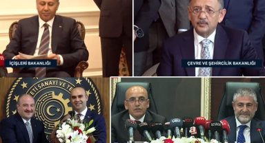 Bakanlıklarda devir teslim