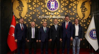 Başkan Alim Işık, Alinur Aktaş'ı ağırladı