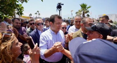 Başkan İmamoğlu, depremin vurduğu Hatay'da