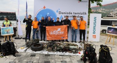 Bursa Gemlik'te 'Temiz Deniz' farkındalığı