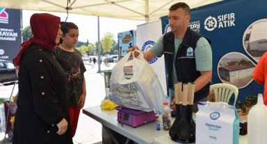 Bursa Yıldırım'da 'atık toplama' ilgisi