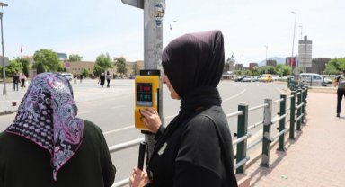 Engelli yayalara özel proje