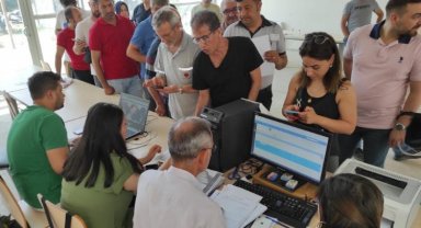 Hatay'da numarataj ekipleri hizmeti İskenderun'da sürdürüyor