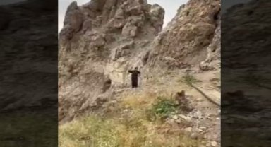 İki teröristin teslim anları paylaşıldı