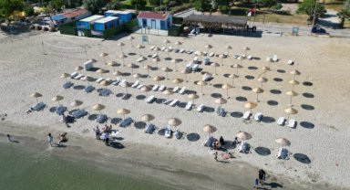 İstanbul Silivri'nin plajları sezona hazır