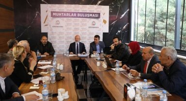 Kayseri Kocasinan'da muhtar buluşması