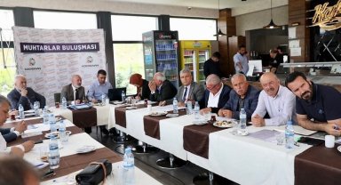 Kayseri Kocasinan'da muhtarlarla istişare toplantısı
