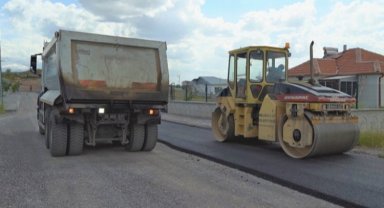 Kayseri Melikgazi'de 6 sokağa asfalt