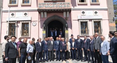 Kayseri protokolü bayramlaşma töreninde