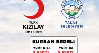 Kayseri Talas'ta depremzedeler için kampanya