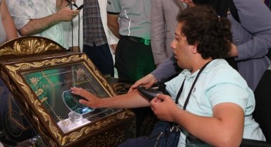 Kocaeli'nde özel bireylere Sakal-ı Şerif ziyareti