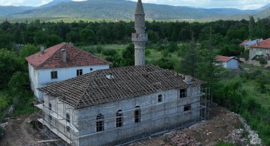 Konya 120 yıllık camiyi restore ediyor