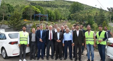 Memduh Büyükkılıç'tan Ali Dağı'na yakın takip