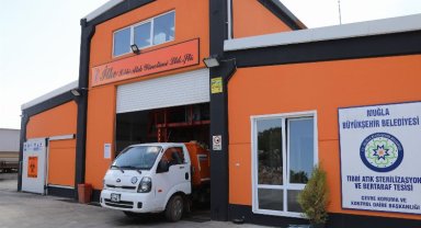 Muğla 7 bin ton tıbbi attığı bertaraf etti