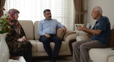 Oktay Yılmaz'dan şehit ailesine bayram ziyareti