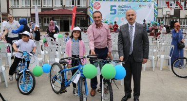 Rize'de 'sıfır atık'lar ödüllendirildi