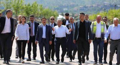 RTE Millet Bahçesi'ne yakın takip