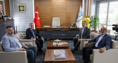 Şaban Çopuroğlu'ndan Özdoğan'a ziyaret