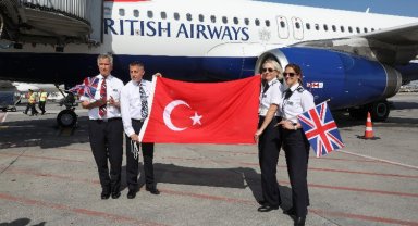 Sabiha Gökçen'den British Airways Londra uçuşlarına başladı