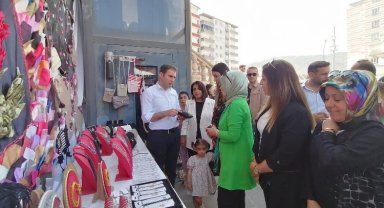 Sason'da Hayat Boyu Öğrenme sergisine yoğun ilgi