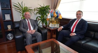 TSE Başkanı Şahin Savran'ı ağırladı