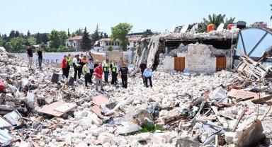 752 yıllık tarihi enkazda lazerle nokta ölçümü