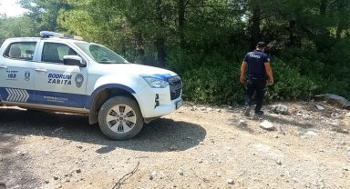 Bodrum'da yangına karşı itfaiye hazırlandı