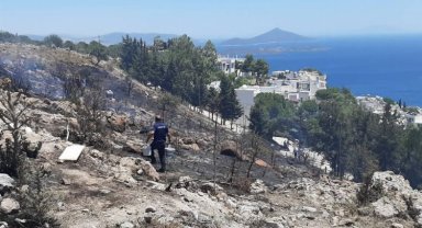 Bodrum'daki peşi sıra yangınlar destek ekipleriyle kontrol altında