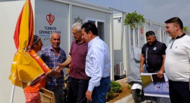 Bodrum'dan Hatay'daki dostluk kentine ziyaret