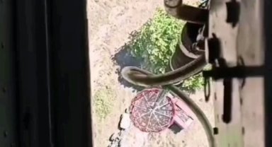 Bursa Mudanya'da makilik alanda yangın!