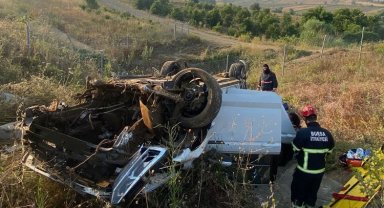 Bursa'da otoyolda trafik kazası: 5 yaralı