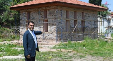 Bursa'da tarihi Filiboz Mescidi gün yüzüne çıkıyor