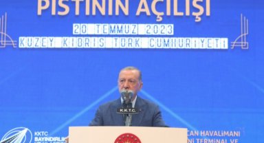 Cumhurbaşkanı Erdoğan KKTC'den BM'ye çağrısını yineledi