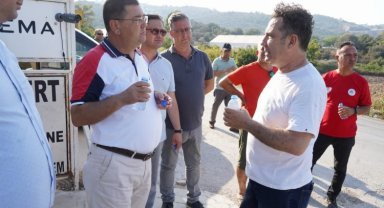 Ferhat Göçer'den Milas'a 'geçmiş olsun'