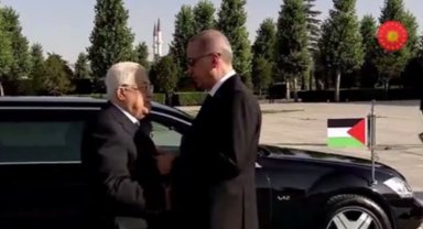 Filistin Devlet Başkanı Mahmud Abbas Türkiye'de