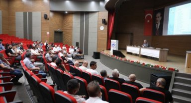 Kayseri Melikgazi'de müteahhitlere dönüşüm sunumu