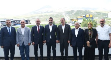Kayseri protokolünden yüksek irtifalı ziyaret