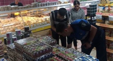 Kocaeli Zabıtası'ndan raf ve kasa fiyatı denetimi