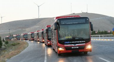 Konya'nın ulaşım filosuna yenileri de eklendi