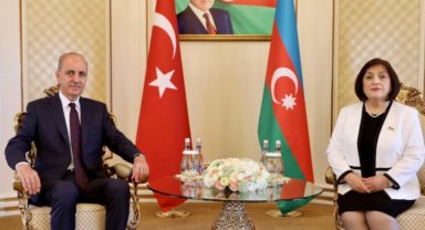 Kurtulmuş Azerbaycan'da mevkidaşıyla görüştü