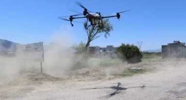 Manisa havadan ilaçlıyor