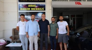 Mehmet Savran'dan esnaf ziyaretleri