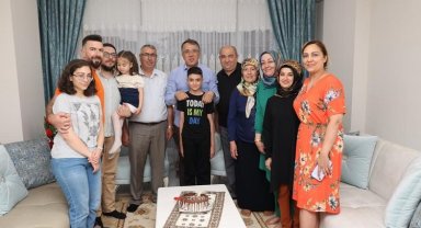 Mehmet Savran'dan ev ve esnafa ziyaret