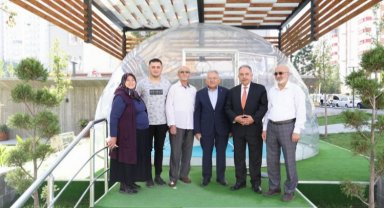 Memduh Büyükkılıç'tan 'Şeffaf Oda' ziyareti