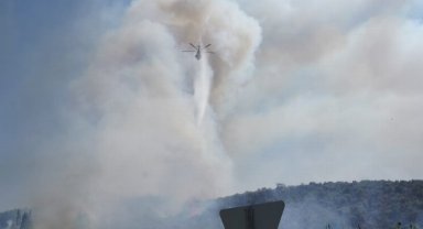 Milas'ta yangın! 2 mahalleyi tehdit ediyor