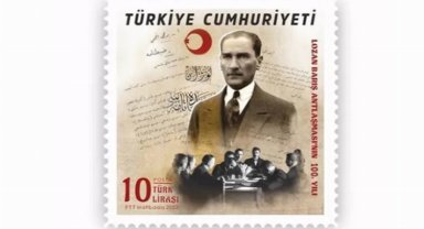 PTT'den Lozan'ın 100. yıl anısına özel pul