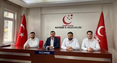 Saadet Partisi Kayseri'den zam tepkisi