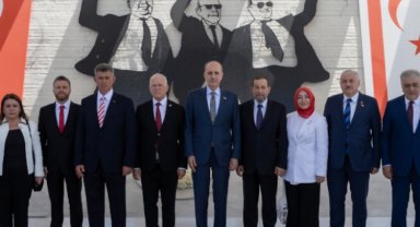 TBMM Başkanı Kurtulmuş KKTC'de