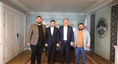 TÜGVA Kayseri'den Palancıoğlu'na ziyaret