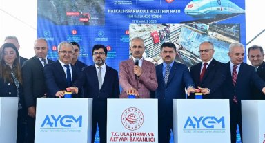 Tünel çalışmalarına Bakan Uraloğlu start verdi